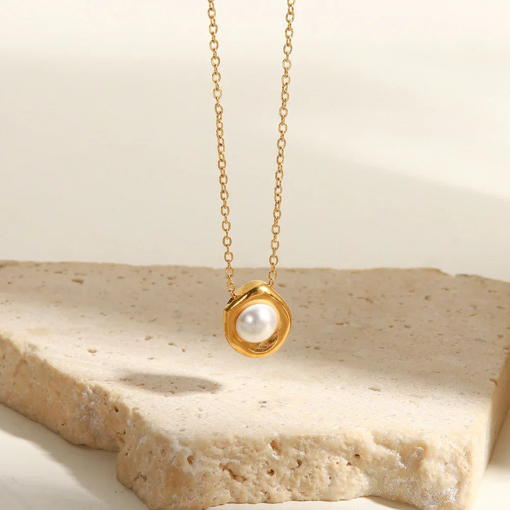 [AuraEcho]Nancy Freshwater Pearl Necklace