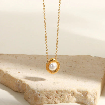 [AuraEcho]Nancy Freshwater Pearl Necklace