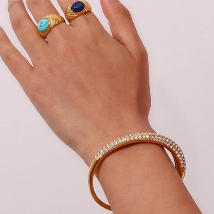 [AuraEcho]Elara Diamond Bracelet