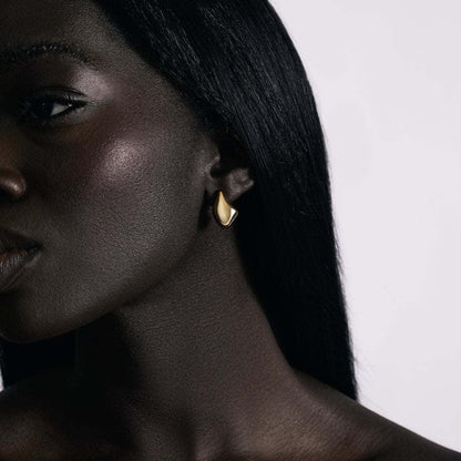 [AuraEcho]Selena Gold Earrings
