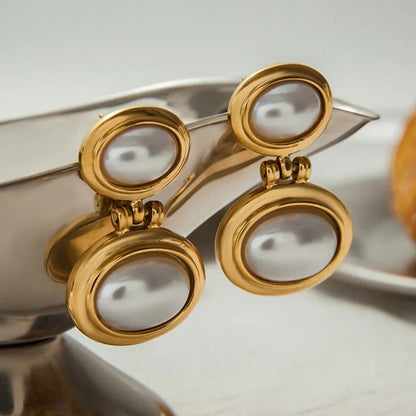 [AuraEcho]Winnie Freshwater Pearl Earrings