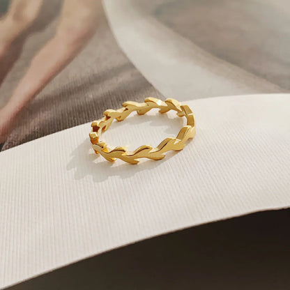 [AuraEcho]Rhea Golden Vine Ring