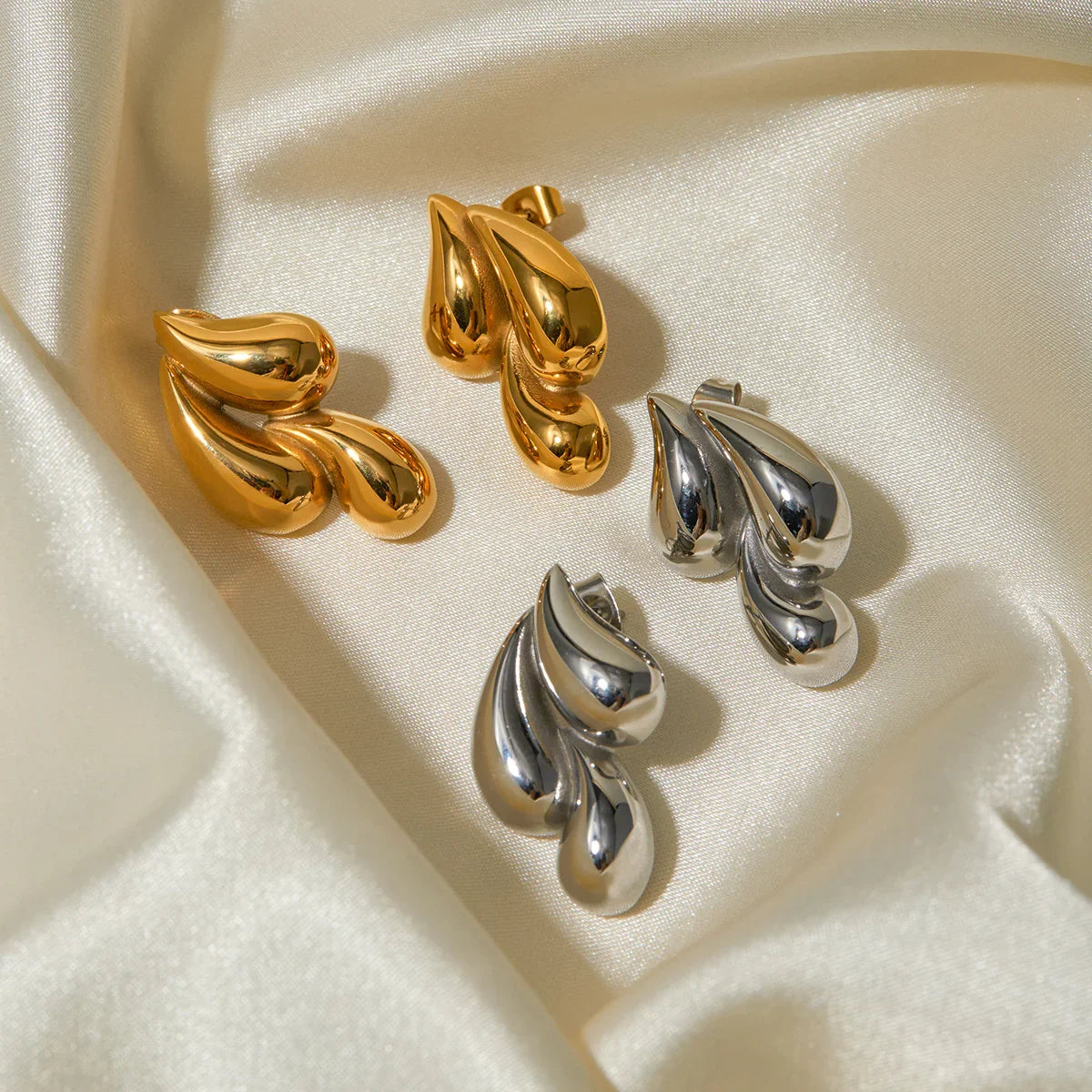 [AuraEcho]Lulu Gold Earrings