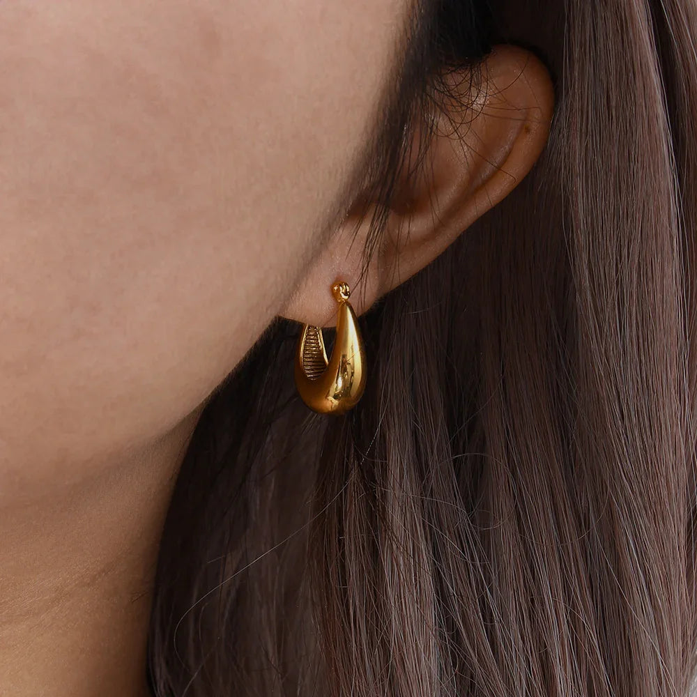 [AuraEcho]Evie Hoop Earrings