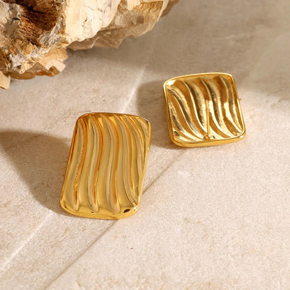 [AuraEcho]Colette Gold Earrings