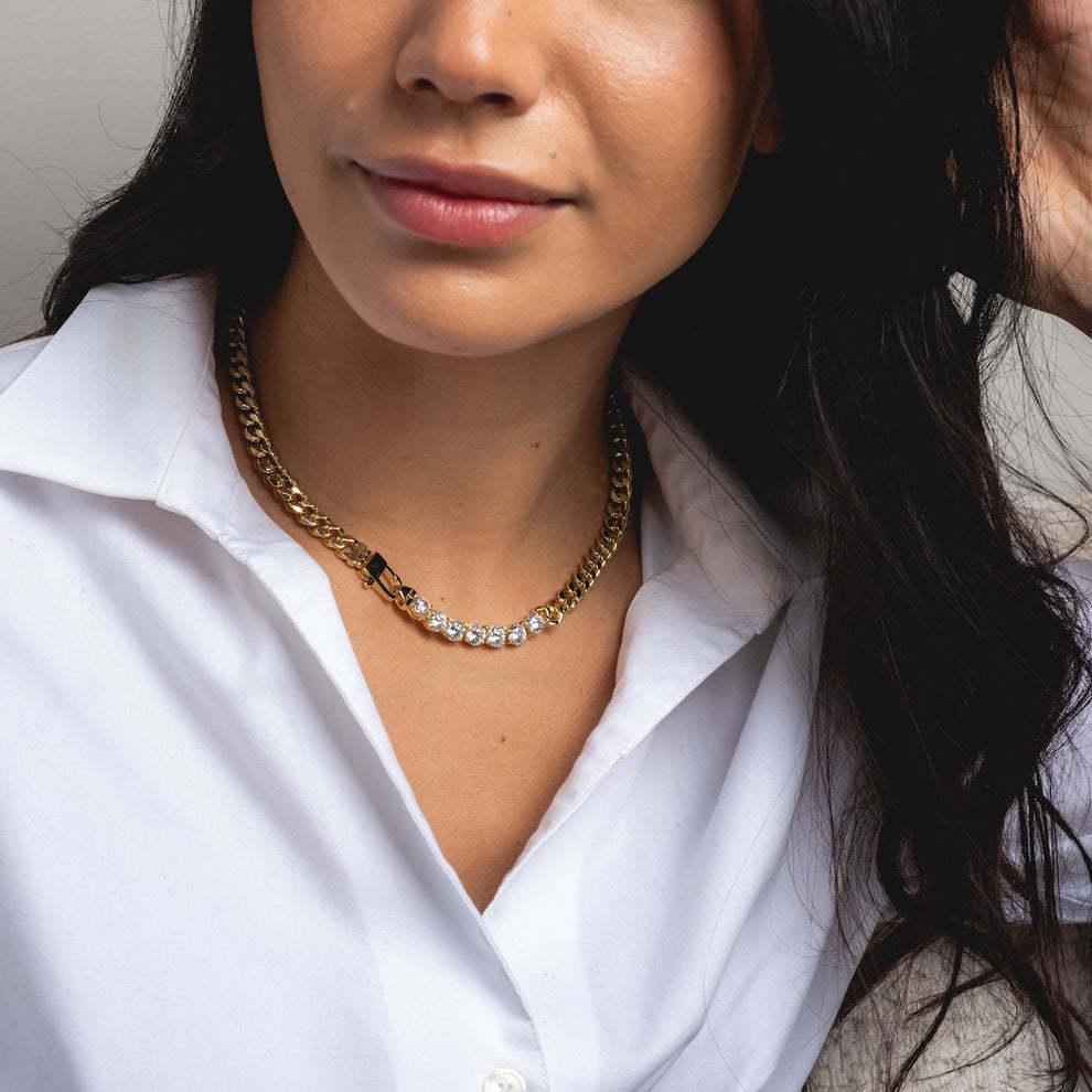 [AuraEcho]Maelle Diamond Necklace