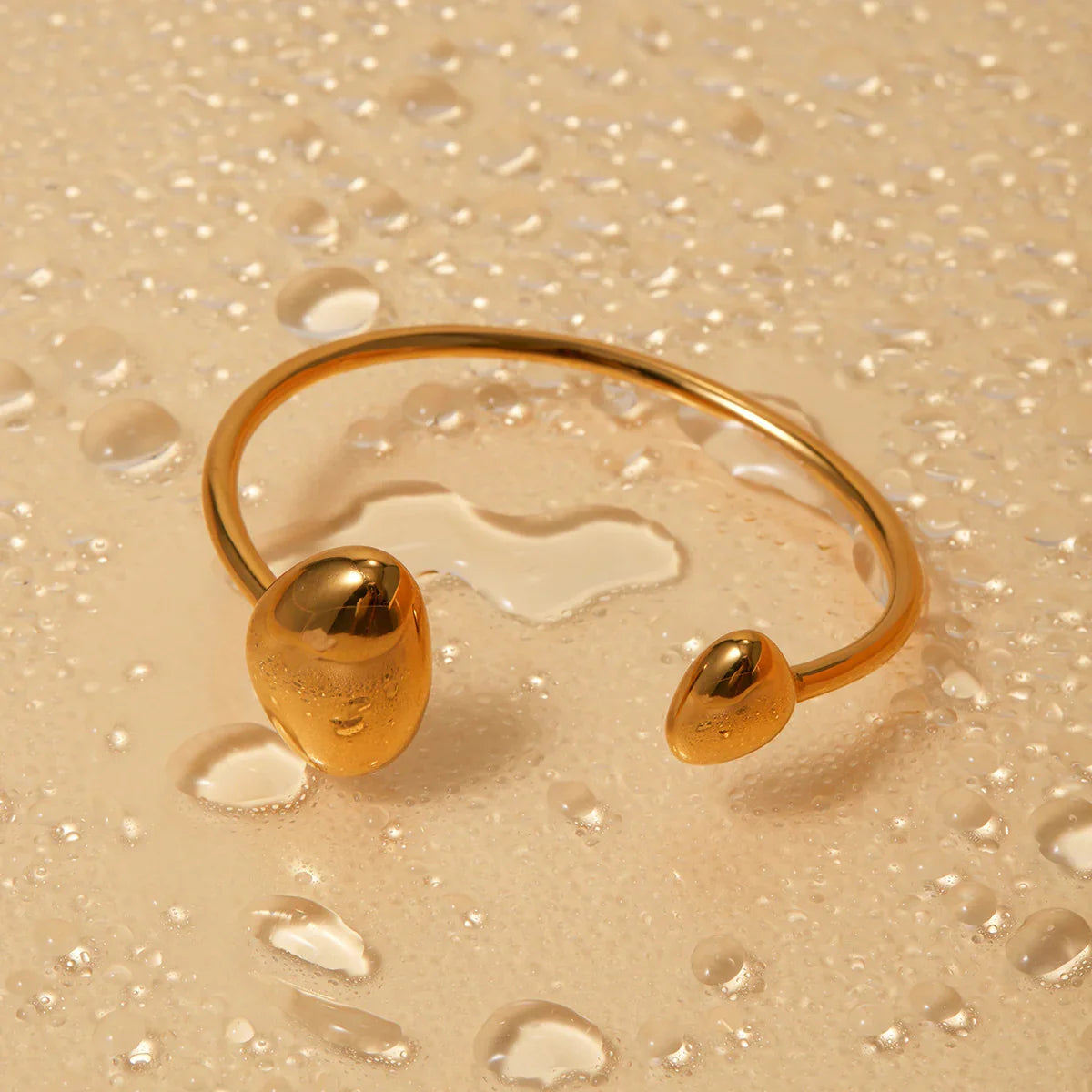 [AuraEcho]Mallory Minimalist Gold Cuff