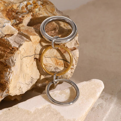[AuraEcho]Canaria Stacked Ring