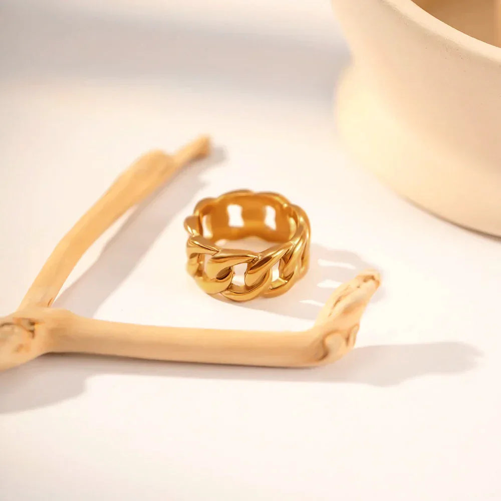 [AuraEcho]Splendor Gold Ring