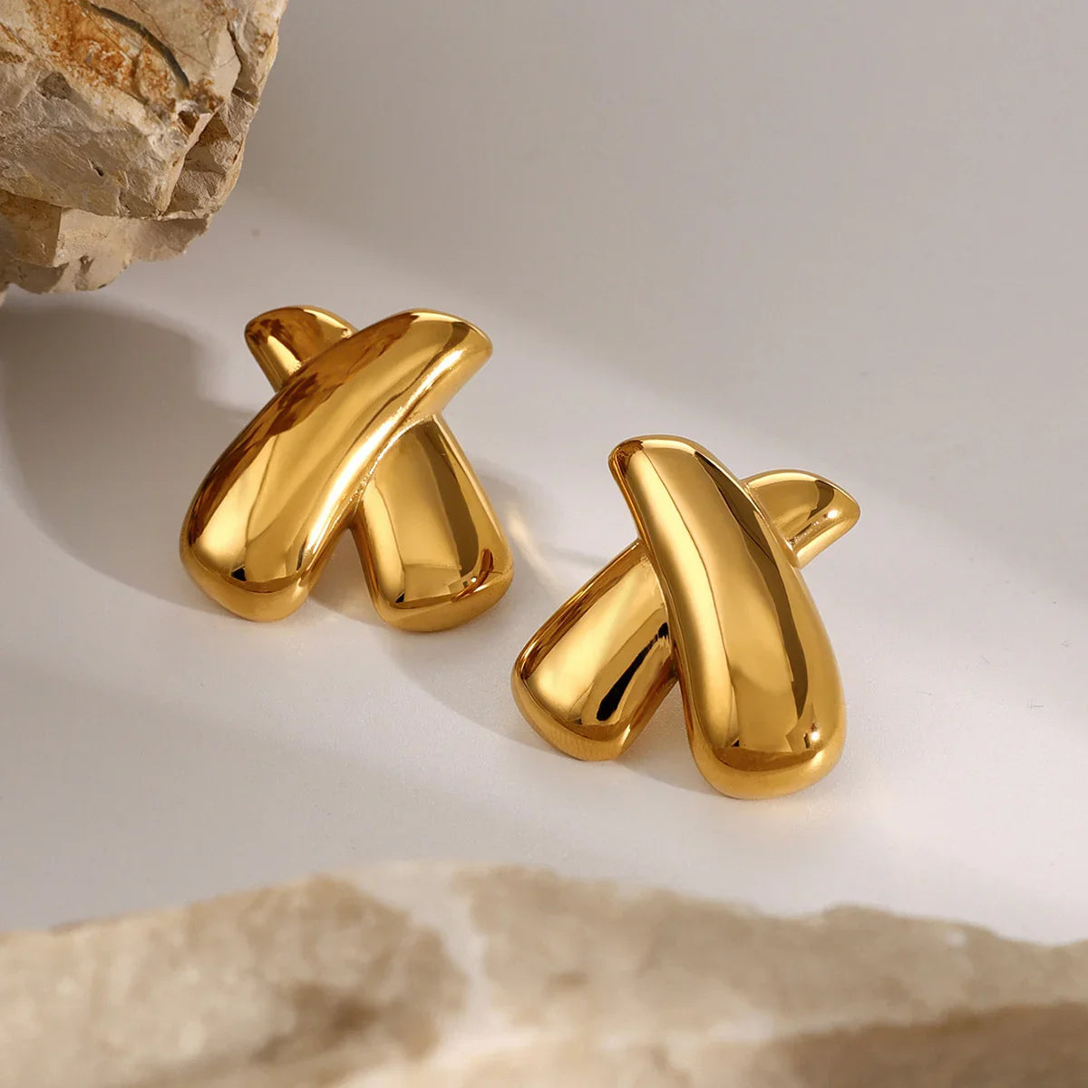 [AuraEcho]Catarina Gold Earrings