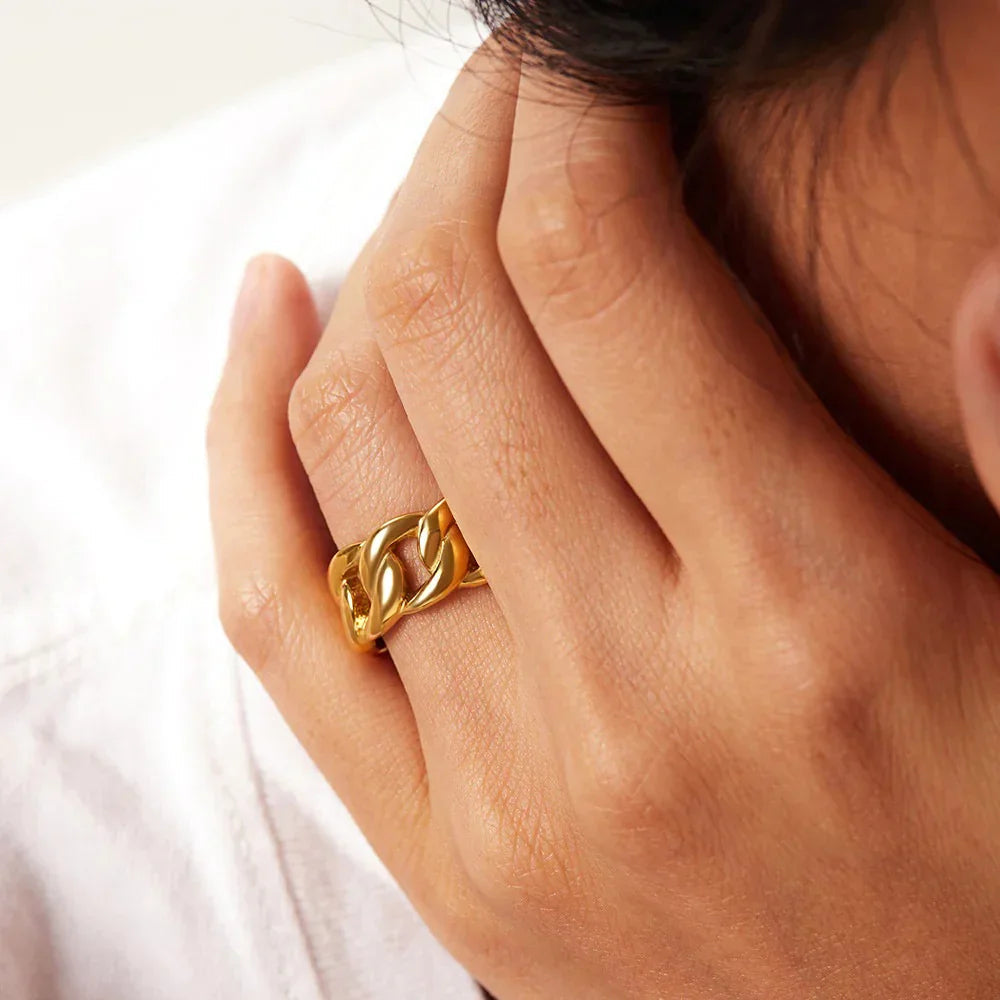 [AuraEcho]Splendor Gold Ring