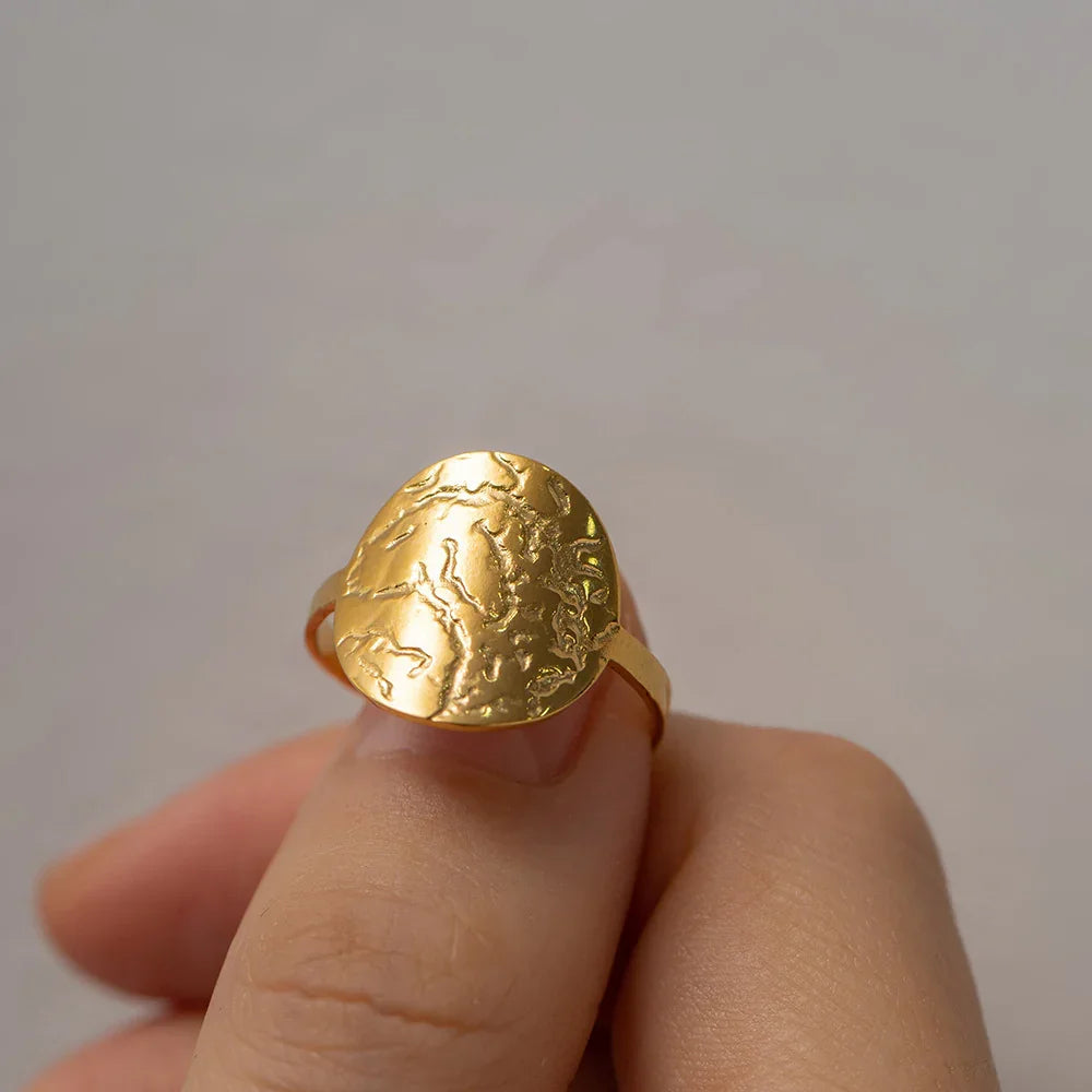 [AuraEcho]Faye Gold Ring