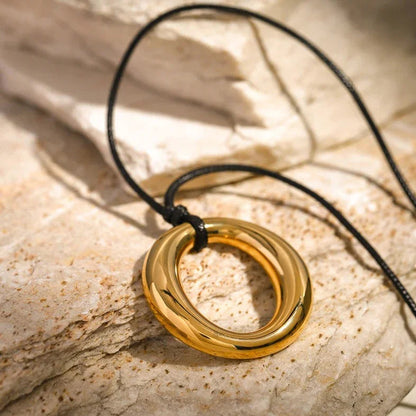 [AuraEcho]Leonora Gold Necklace