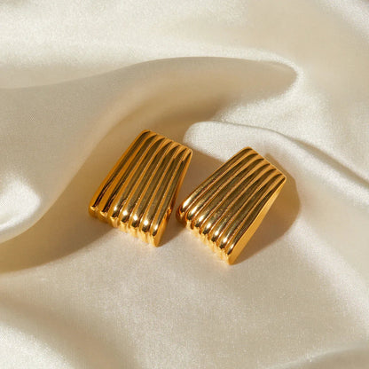 [AuraEcho]Antonia Gold Earrings