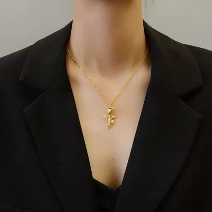 [AuraEcho]Celia Gold Necklace