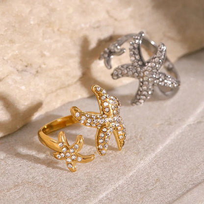 [AuraEcho]Marina Starfish Diamond Ring