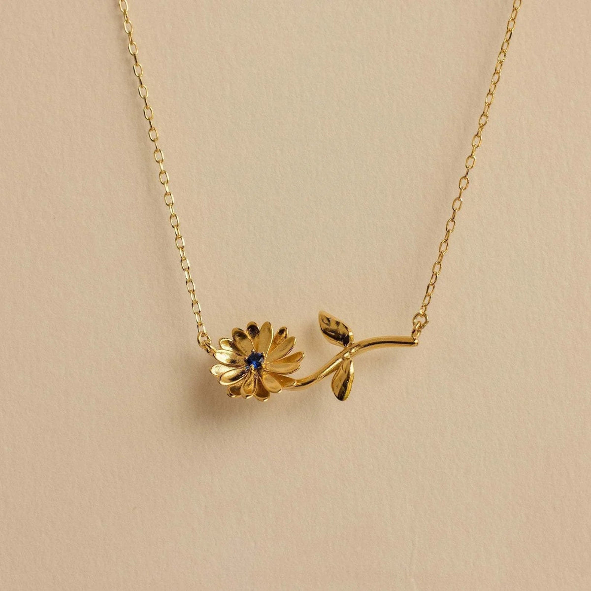 [AuraEcho]Maribelle Birth Flower Gold Necklace