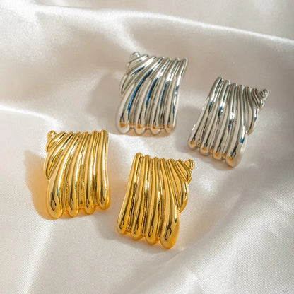[AuraEcho]Alisa Gold Earrings