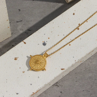 [AuraEcho]Marie Gold Necklace