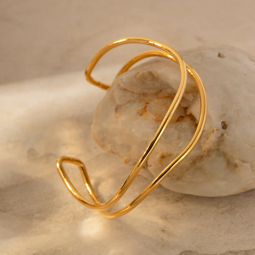 [AuraEcho]Dakota Gold Bracelet