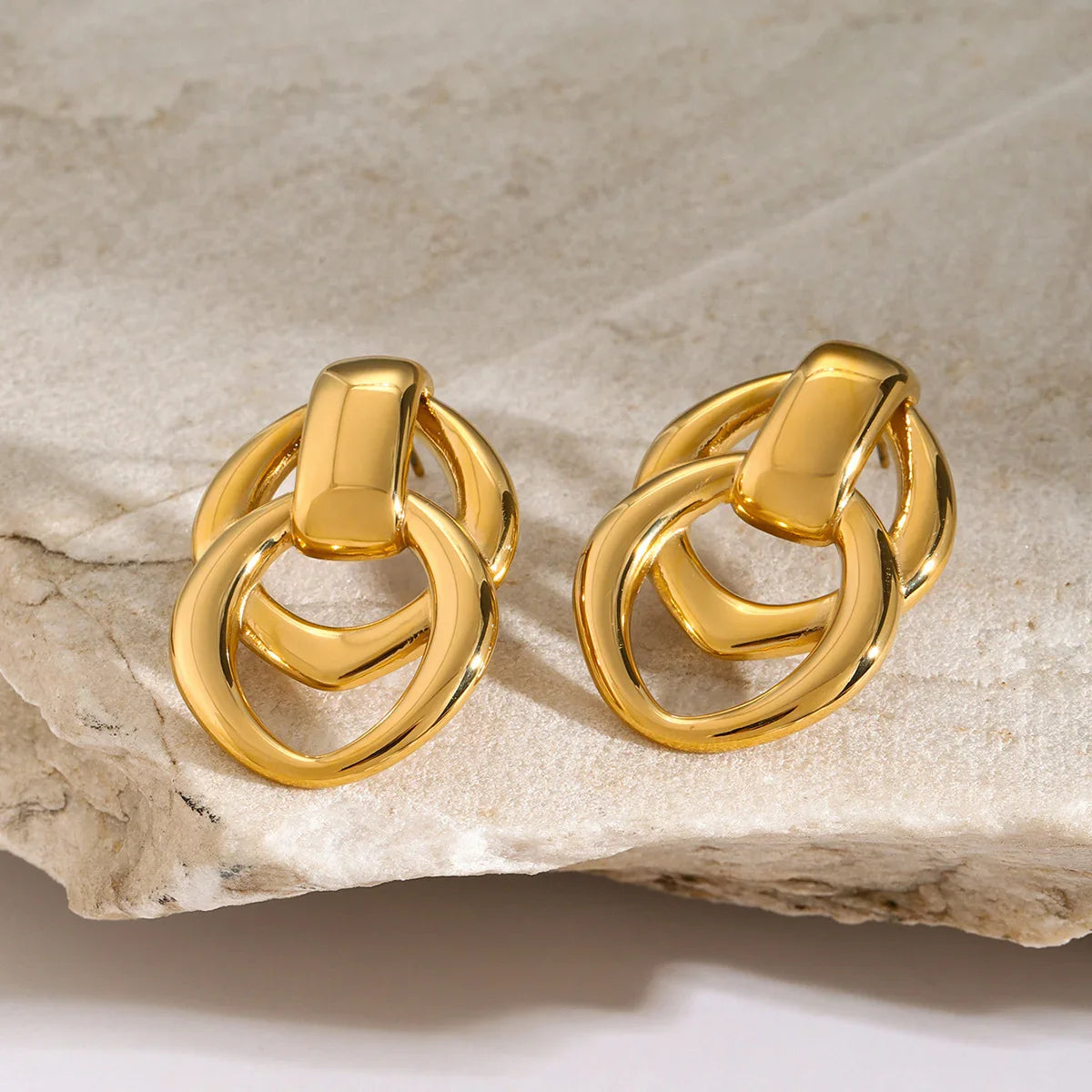 [AuraEcho]Zoey Gold Earrings