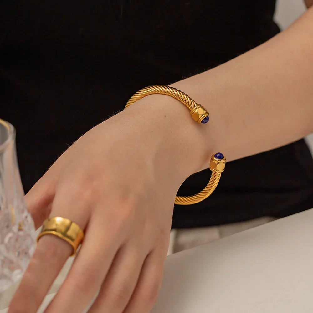 [AuraEcho]Thea Gold Bracelet