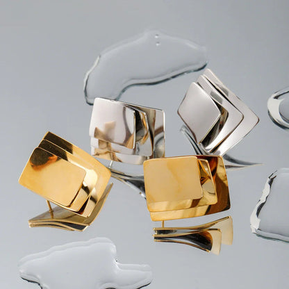 [AuraEcho]Hettie Gold Earrings