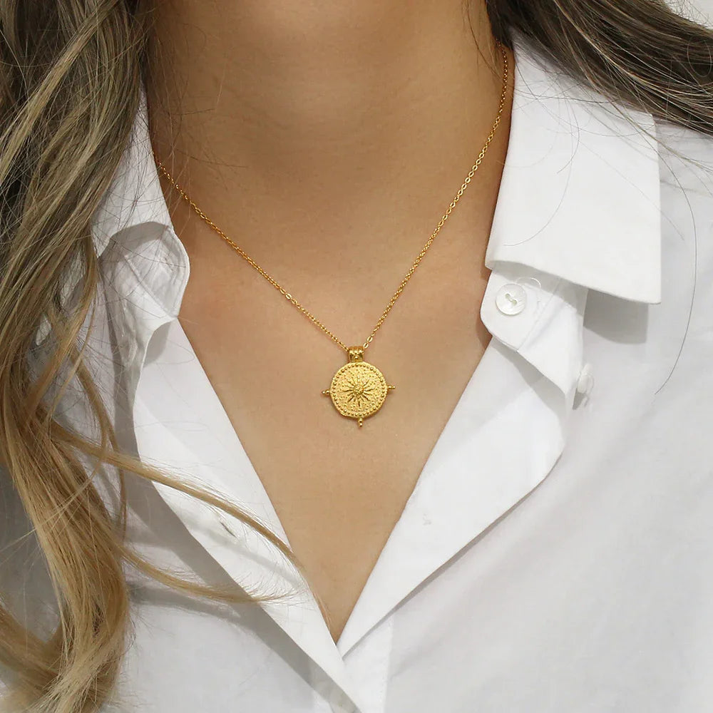 [AuraEcho]Marie Gold Necklace