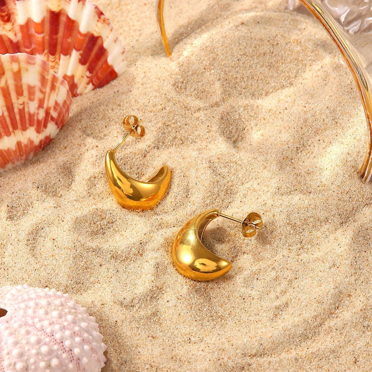 [AuraEcho]Zola Gold Earrings