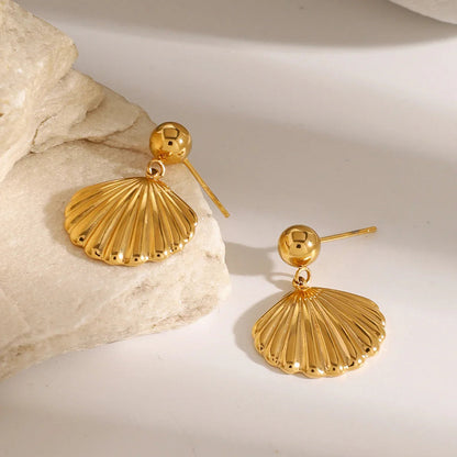 [AuraEcho]Delianna Shell Earrings