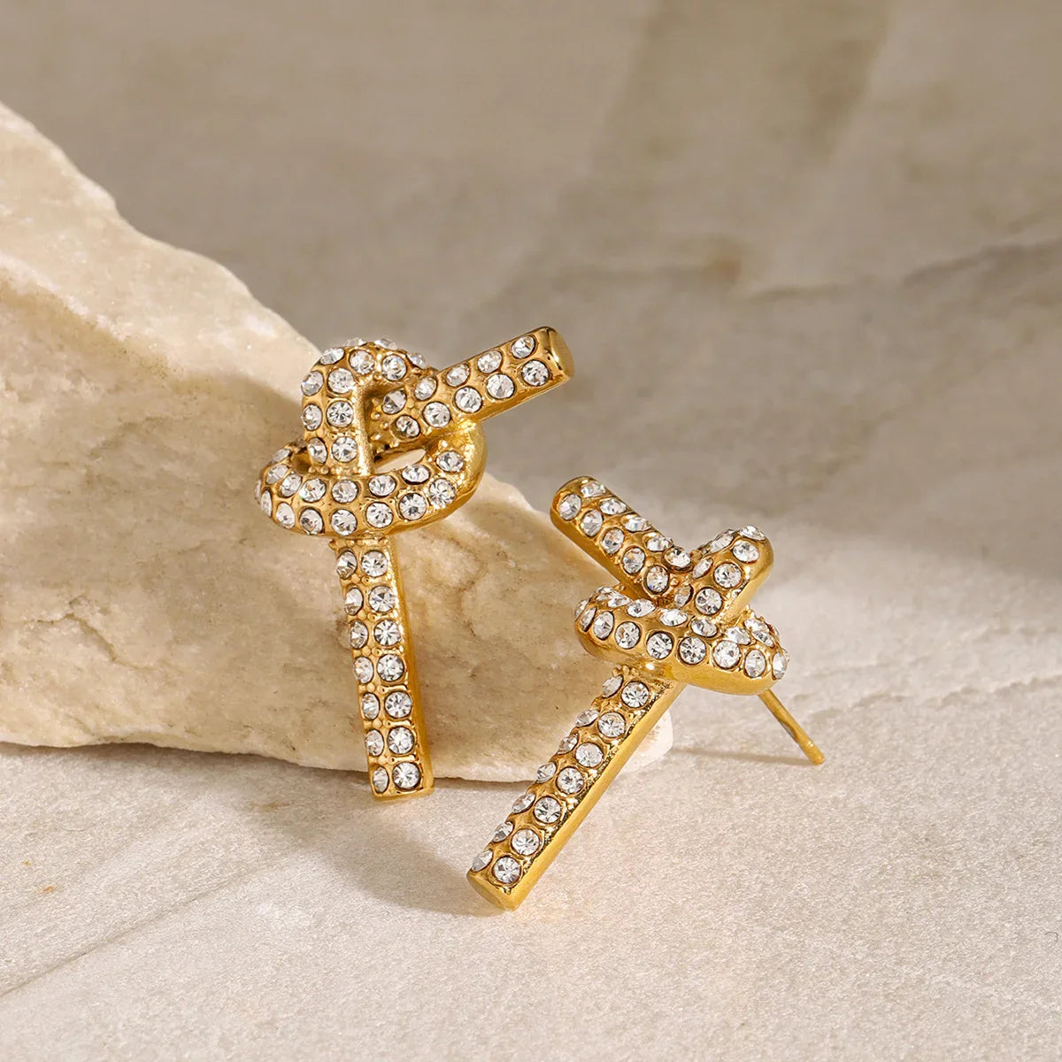 [AuraEcho]Francesca Diamond Earrings