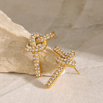[AuraEcho]Francesca Diamond Earrings