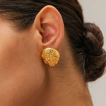 [AuraEcho]Carina Gold Earrings