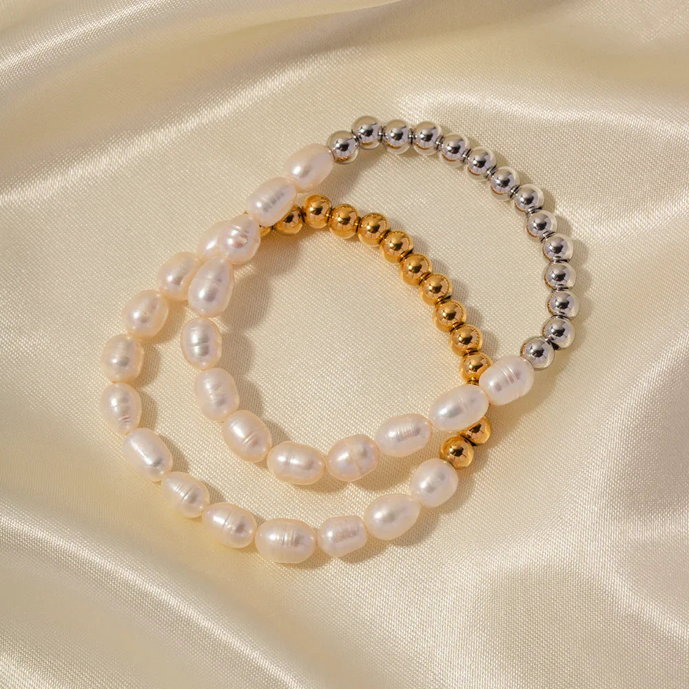 [AuraEcho]Margaux Freshwater Pearl Bracelet