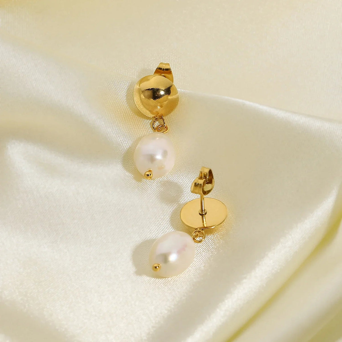 [AuraEcho]Cornelia Freshwater Pearl Earrings