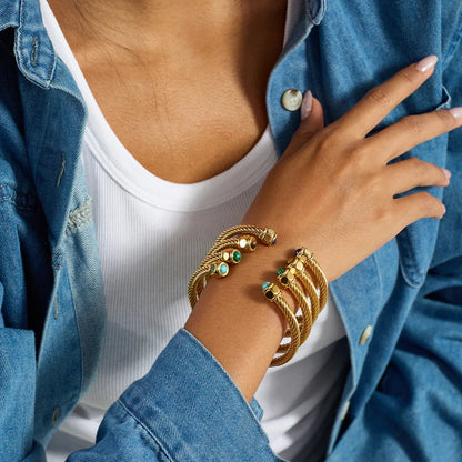[AuraEcho]Thea Gold Bracelet