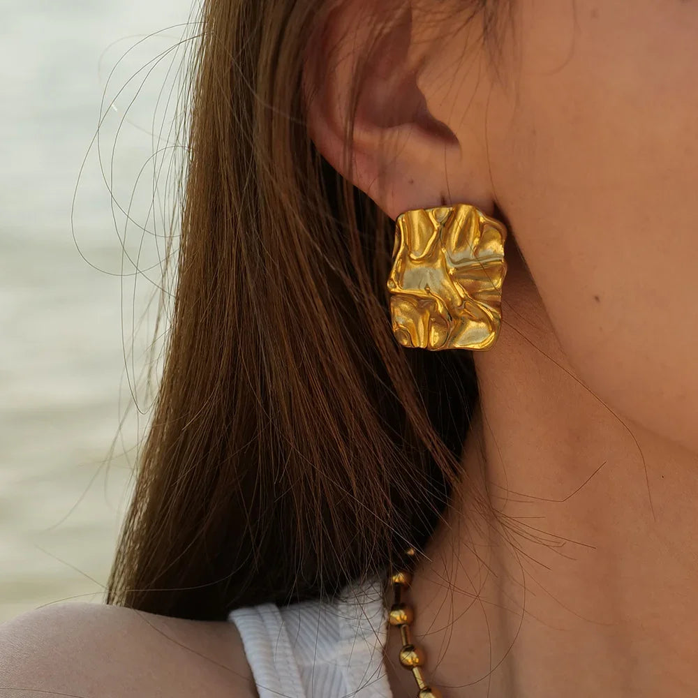 [AuraEcho]Kaia Gold Earrings