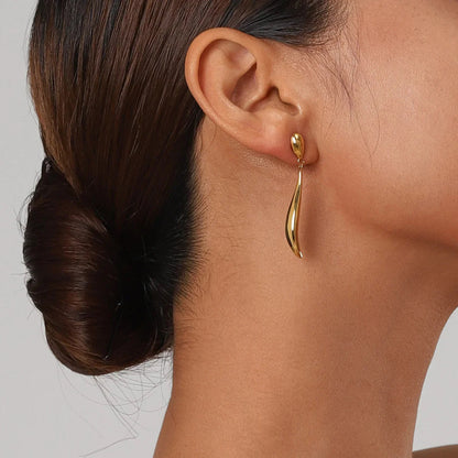 [AuraEcho]Aspen Gold Earrings