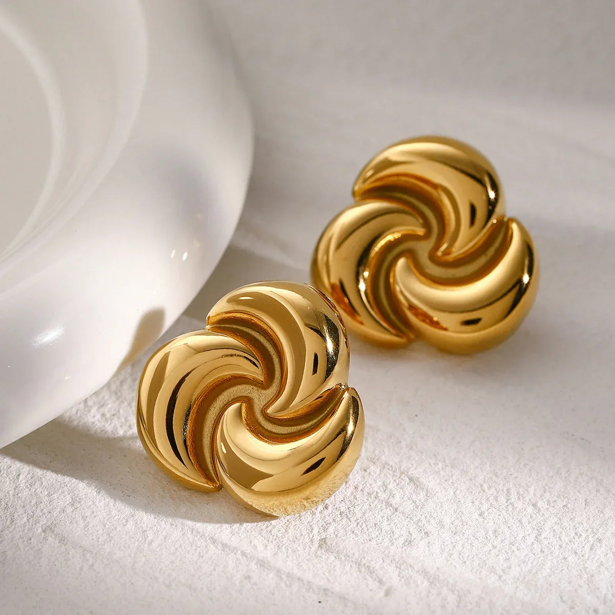 [AuraEcho]Celestia Gold Earrings