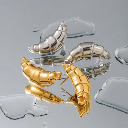 [AuraEcho]Emberly Gold Earrings
