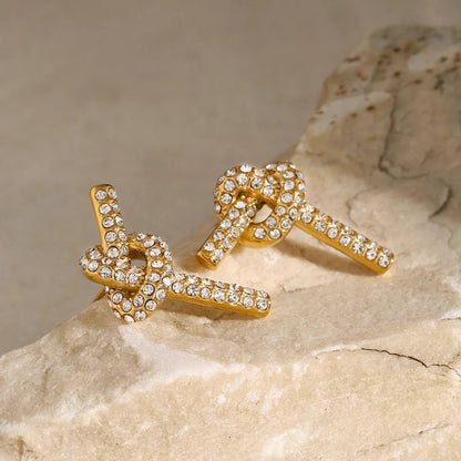 [AuraEcho]Francesca Diamond Earrings