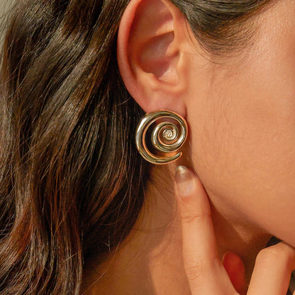 [AuraEcho]Tilly Gold Earrings