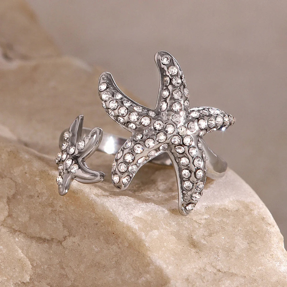 [AuraEcho]Marina Starfish Diamond Ring