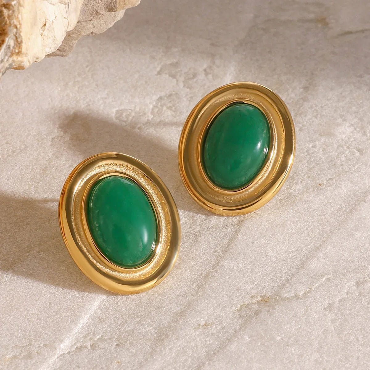 [AuraEcho]Fresca Gemstone Earrings
