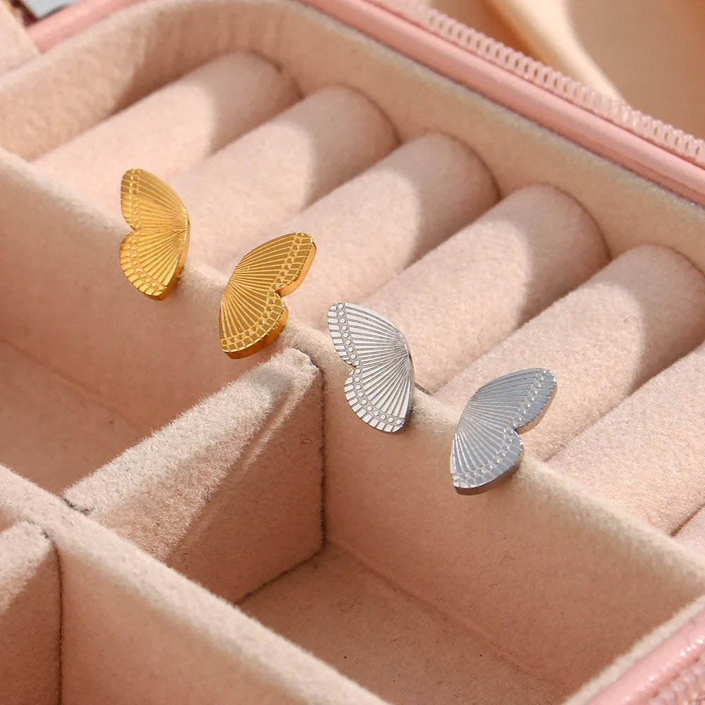 [AuraEcho]Lilac Gold Earrings