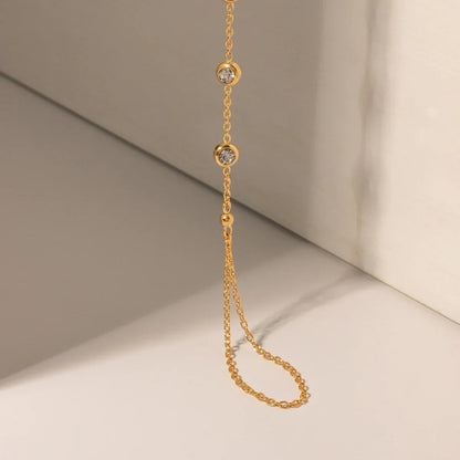 [AuraEcho]Leona Diamond Hand Chain
