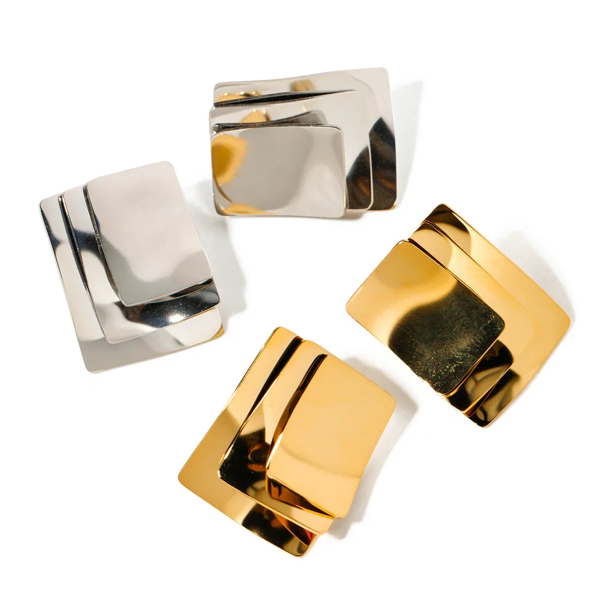 [AuraEcho]Hettie Gold Earrings