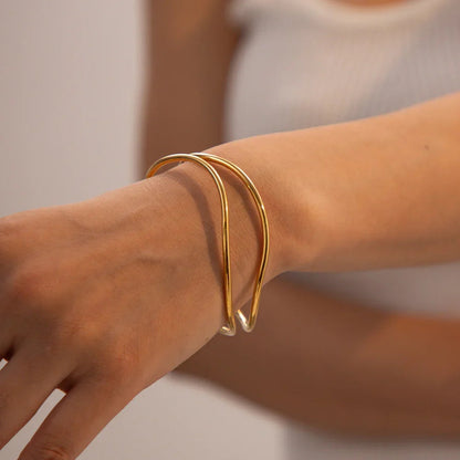 [AuraEcho]Dakota Gold Bracelet