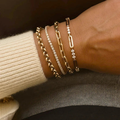 [AuraEcho]Ranielle Diamond Bracelet