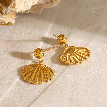 [AuraEcho]Delianna Shell Earrings